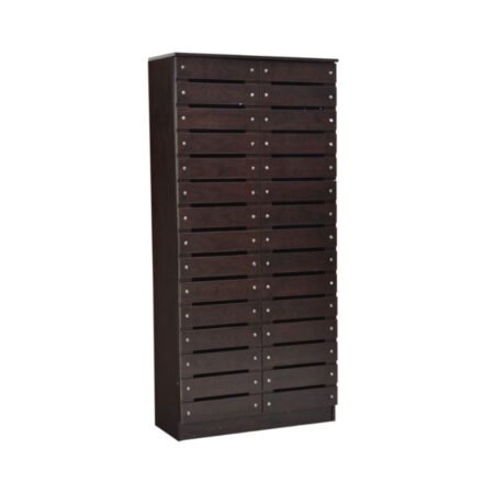 Balboa 2-Door Shoe Cabinet – Wenge Star Home Furniture