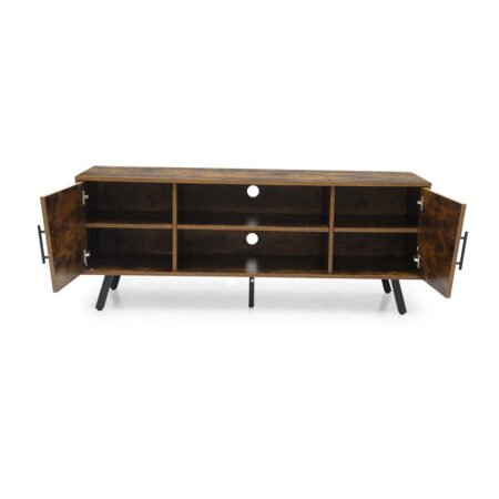 TV Unit 2-Door Wooden Cabinet Up to 135cm – BR - Star Home Furniture