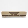 TV Unit 2-Door Wooden Cabinet Up to 180cm – Teak - Star Home Furniture