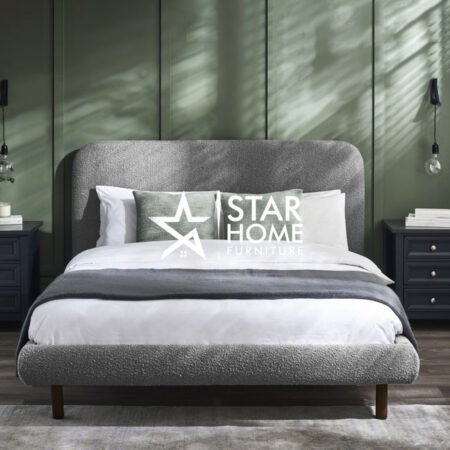 Julian Bowen Boucle King Size Bed Frame - SHF