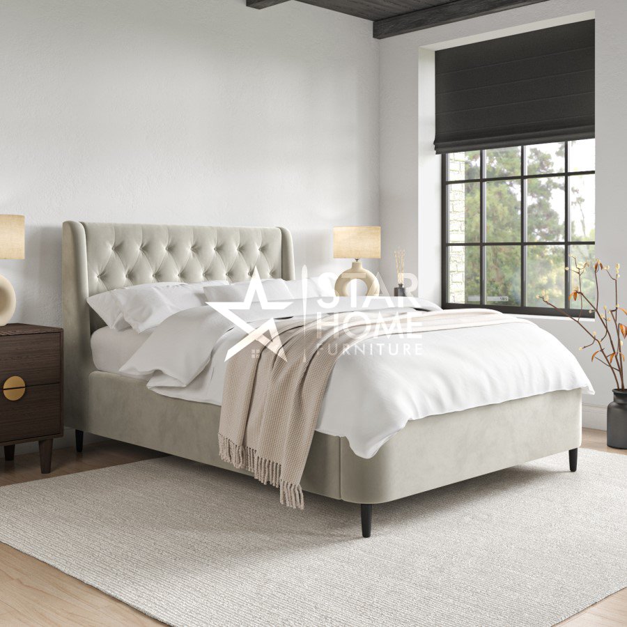Amara Upholstered Ottoman Bed - SHF