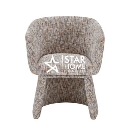 Cher Curved Upholstered Dining Chairs - SHF