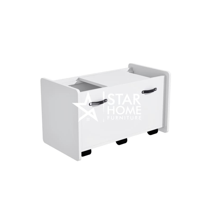 Loki Single Low Cabin Bed with Slide and Storage Box - SHF